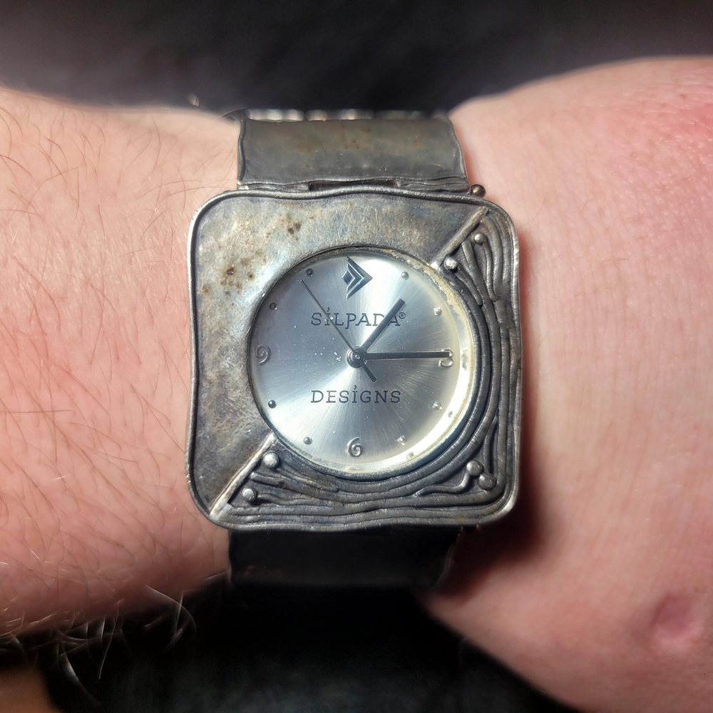 Silpada Silver Artistic Smartwatch